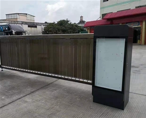 银川社区广告道闸